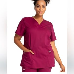 Cherokee Workwear Revolution Women's V-Neck Solid Scrub Top-WW620
